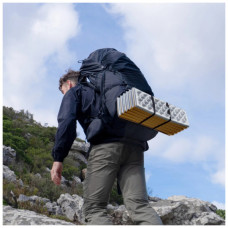 Туристичний килимок Naturehike IXPE CNK2550WS030, алюмінієва плівка, 18 мм, медово-золотий (6977465868190)