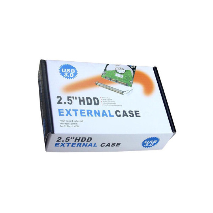 Кишеня зовнішня Dynamode 2.5" SATA HDD/SSD USB 3.0 Transparent (DM-CAD-25316)