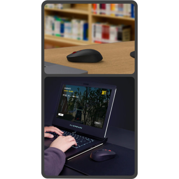 Мишка Xiaomi Miiiw Mute Wireless Black (MWMM01 Black)
