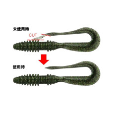 Силікон рибальський Keitech Mad Wag Mini 3.5'' (10 шт/уп) EA04 Violet (1551.07.66)