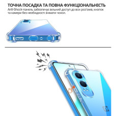 Чохол до мобільного телефона BeCover Anti-Shock OnePlus Nord CE 4 Lite Clear (715074)