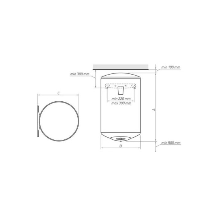 Бойлер Tesy GCV 100 44 15 B11 TSR (304510)