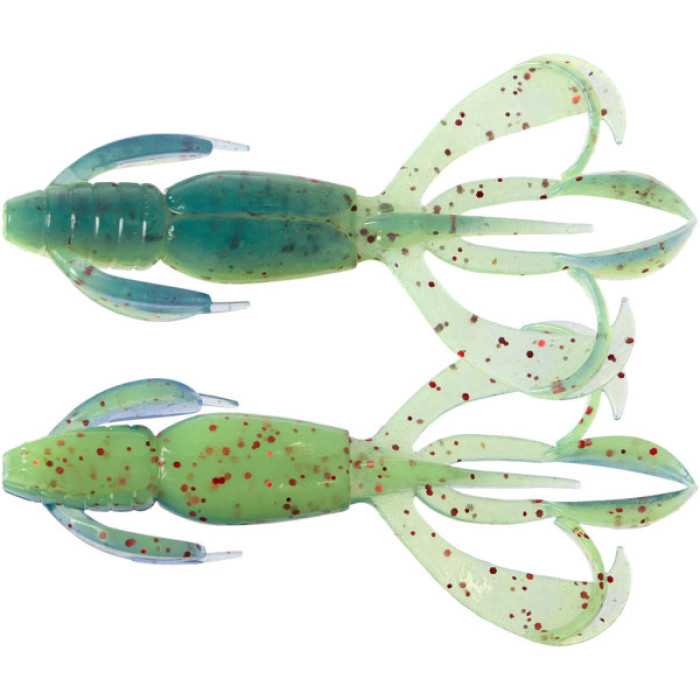 Силікон рибальський Keitech Crazy Flapper 2" (8 шт/уп) EA20 violet chart red fl (1551.14.65)