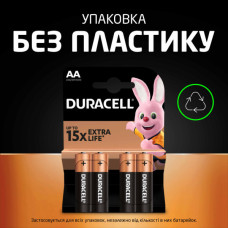 Батарейка Duracell AA лужні 10 шт. в упаковці (5002508/5006461)