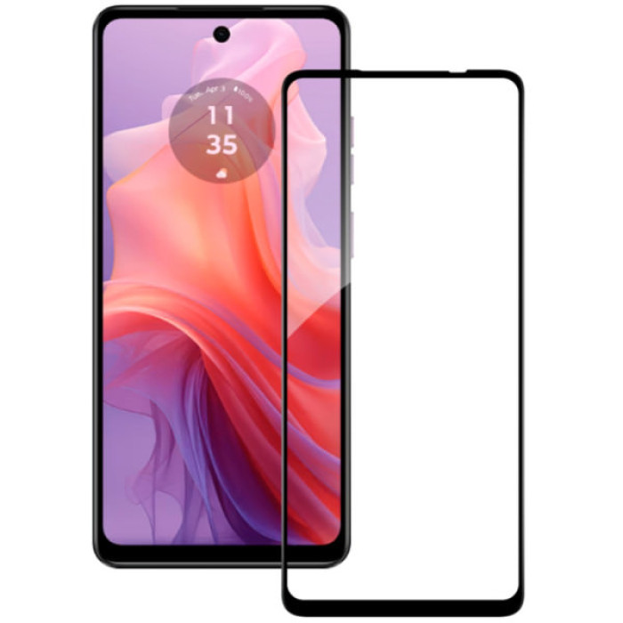 Скло захисне ACCLAB Full Glue MOTO E14 Black (1283126597688)