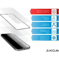 Скло захисне ACCLAB Full Glue MOTO E14 Black (1283126597688)