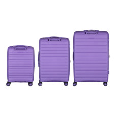 Набір валіз 2E Aero (L+M+S), лавандові (2E-SPP-AERO-SET3-LV)