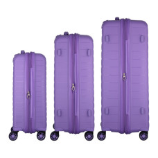 Набір валіз 2E Aero (L+M+S), лавандові (2E-SPP-AERO-SET3-LV)