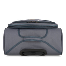 Валіза Bagland Валенсія середня 63 л сіра (835918493)