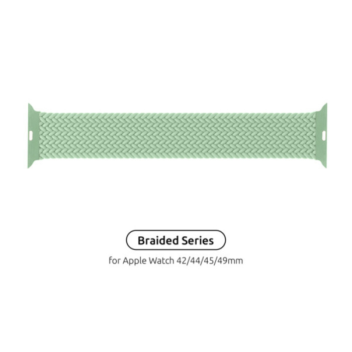 Ремінець до смарт-годинника Armorstandart Braided Solo Loop для Apple Watch 49/46/45/44/42 (Series 1-3) Mint Size 8 (160 mm) (ARM64914)