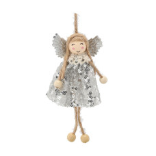 Ялинкова іграшка Chomik Фея" блискітки 7,5х16 см (5900779900615_3)