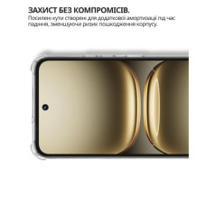 Чохол до мобільного телефона BeCover Anti-Shock Tecno Spark 40C 4G (KM4k) Clear (714706)