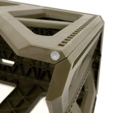 Стілець складаний Tribe Camp Chair High пластиковий Olive (T-EF-0002-olive)