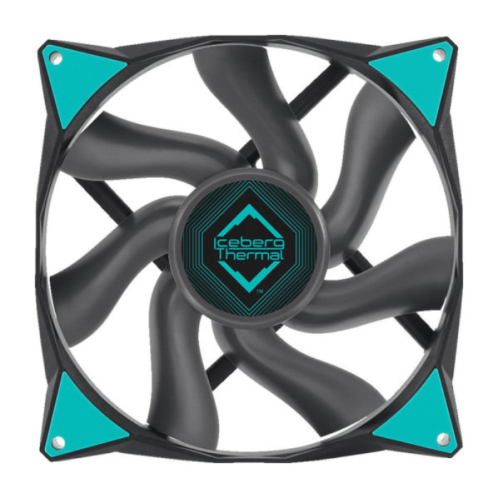 Кулер до корпусу Iceberg Group IceGALE 140mm Gray (ICEGALE14-B0A)