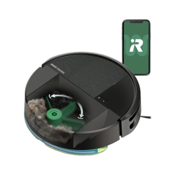 Пилосос iRobot Roomba Combo Dust Compactor 205 (Black) (L121040)