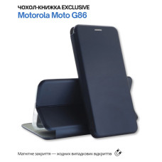 Чохол до мобільного телефона BeCover Exclusive Motorola Moto G86 Deep Blue (715371)