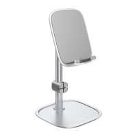 Підставка до планшета та телефона Literary youth desktop bracket Silver Baseus (SUWY-0S)