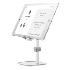 Підставка до планшета та телефона Literary youth desktop bracket Silver Baseus (SUWY-0S)