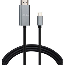 Кабель мультимедійний USB-C to HDMI M 1.5m V1.4 4K30Hz Vinga (VCPVCCH1415)