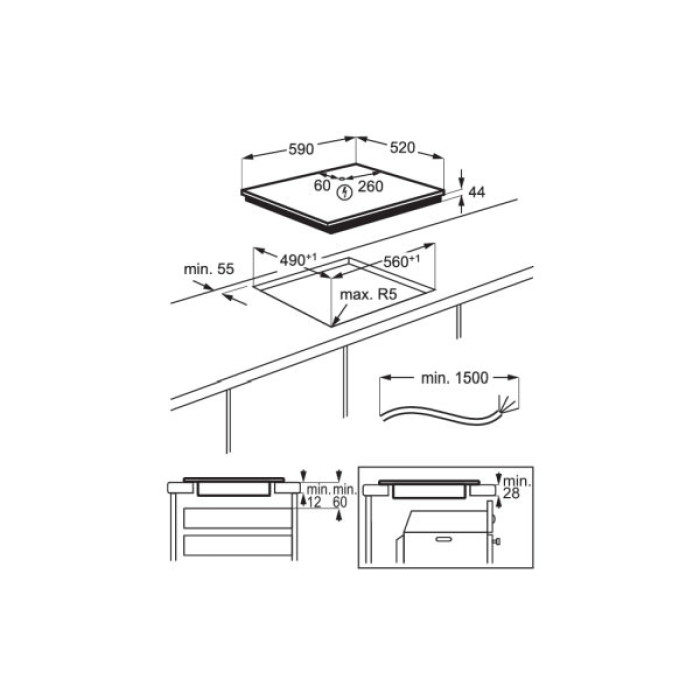 Варочна поверхня Electrolux EIS62443