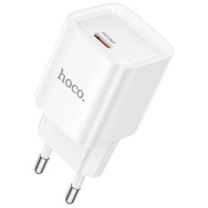 Зарядний пристрій HOCO C146A Charm USB-C PD20W White (6942007630245)