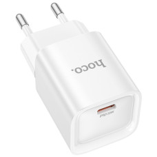 Зарядний пристрій HOCO C146A Charm USB-C PD20W White (6942007630245)