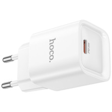Зарядний пристрій HOCO C146A Charm USB-C PD20W White (6942007630245)