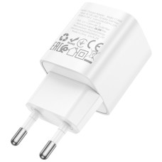 Зарядний пристрій HOCO C146A Charm USB-C PD20W White (6942007630245)
