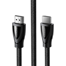 Кабель мультимедійний HDMI M to HDMI M 2.0m braided HD140 black Ugreen (80403)
