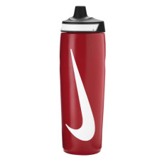 Пляшка для води Nike Refuel Bottle 24 OZ червоний, чорний, білий 709 мл N.100.7666.692.24 (887791744975)