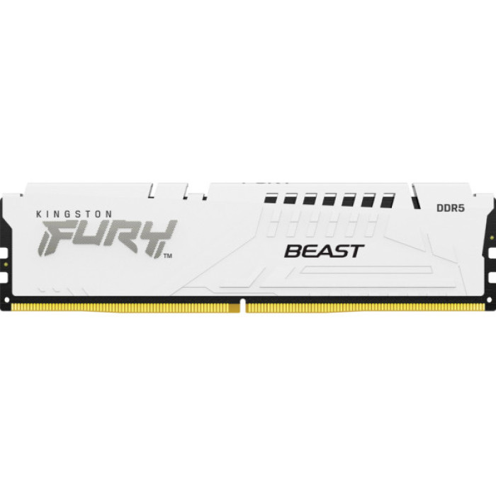 Модуль пам'яті для комп'ютера DDR5 16GB 6000 MHz Beast White EXPO Kingston Fury (ex.HyperX) (KF560C36BWE2-16)