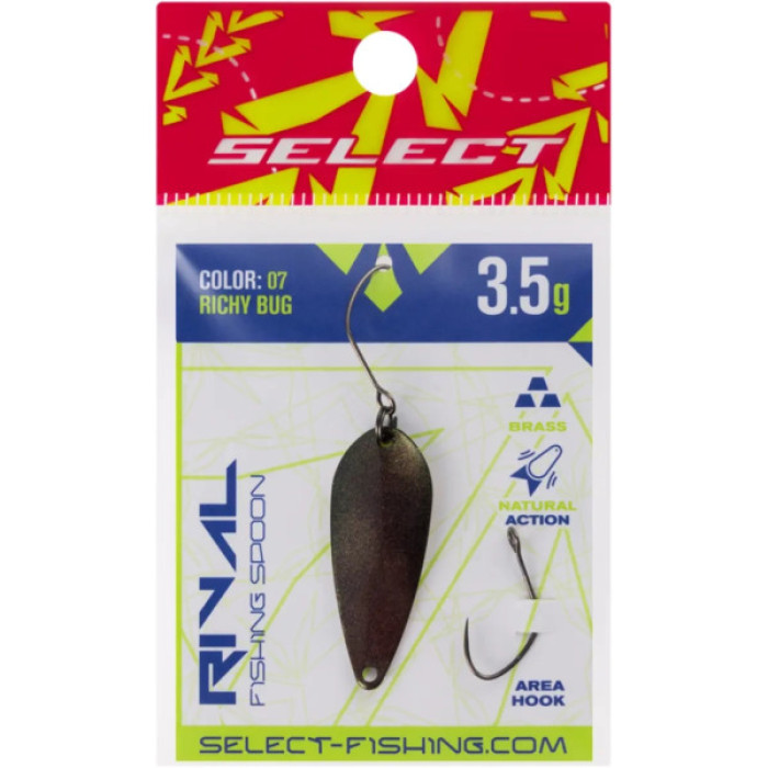 Блешня Select Rival 3.5g 34mm 07 Richy Bug (1870.80.27)