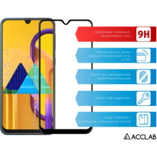 Скло захисне ACCLAB Full Glue Samsung M30s Black (1283126508646)