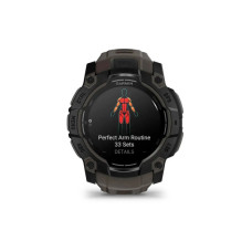 Смарт-годинник Garmin Instinct 3, 50mm, AMOLED, Black Bezel with Charcoal Band, GPS смарт-годинник (010-03020-00)