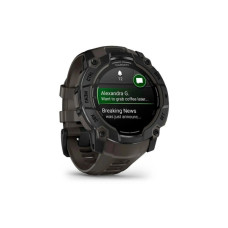 Смарт-годинник Garmin Instinct 3, 50mm, AMOLED, Black Bezel with Charcoal Band, GPS смарт-годинник (010-03020-00)