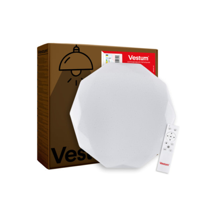 Світильник Vestum DIAMANT зоряне небо 60W 3000К-6500К з ДК (VS-91042)