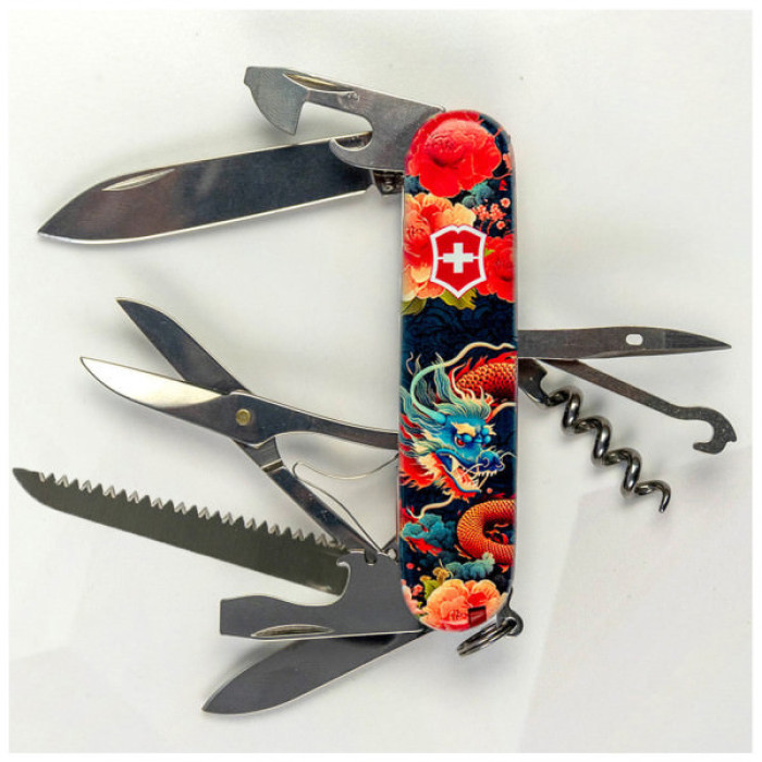 Ніж Victorinox Huntsman Zodiac 91 мм Китайський дракон (1.3713_Z3200p)