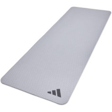 Килимок для йоги Adidas Yoga Mat ADYG-10001SV Уні 173 х 61 х 0,4 см сірий (885652026642)