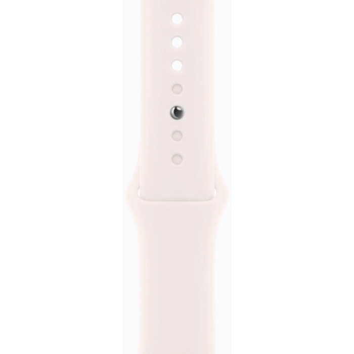 Смарт-годинник Apple Watch Series 11 GPS 46mm Rose Gold Aluminium Case with Light Blush Sport Band - S/M (MEV64RK/A)