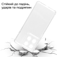 Чохол до мобільного телефона BeCover Anti-Shock Motorola Edge 60 Pro Clear (713806)