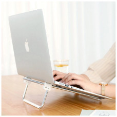 Підставка до ноутбука Ugreen LP230 Foldable Desktop Laptop Stand Silver (80348)