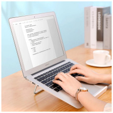 Підставка до ноутбука Ugreen LP230 Foldable Desktop Laptop Stand Silver (80348)