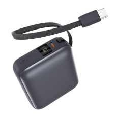 Батарея універсальна Vinga 10000 mAh 35W Display Cable (VPBB1035C)