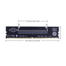 Конвертор Dynamode DDR5 Laptop SO-DIMM to Desktop DIMM RAM Memory (DM-DDR5-DIMM-Converter)