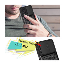 Чохол до мобільного телефона BeCover Military Samsung Galaxy A12 SM-A125 / M12 SM-M125 Black (705640)