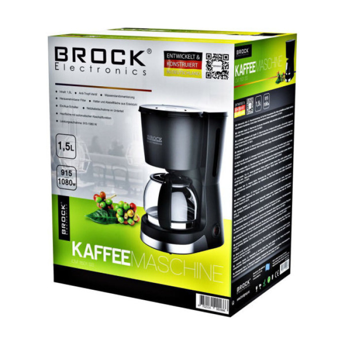 Крапельна кавоварка Brock CM 1501 SS