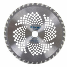 Ніж для тримера Зеніт "ПРОФІ" до садового тримера 255х25.4 мм 40 ТВС зубців (40236051)