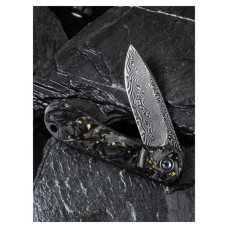 Ніж Civivi Elementum, Damascus, Carbon Fiber (C907C-DS1)