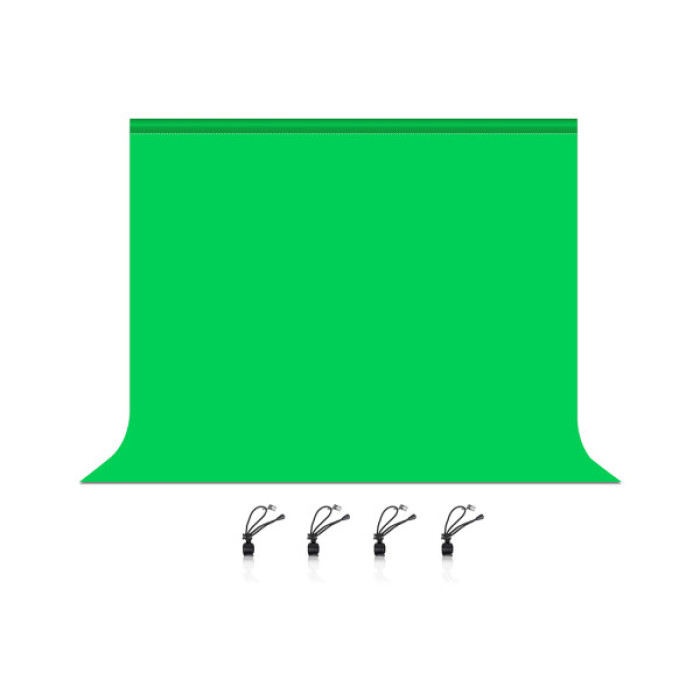 Фон Puluz PU5214G backdrop 3x2 m green (PU5214G)