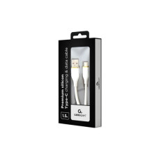 Дата кабель USB 2.0 AM to USB-C 1.5m 2.1A Cablexpert (CC-USB2S-AMCM-1.5M-W)